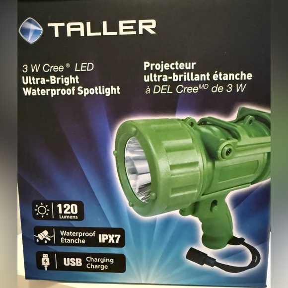 Green Waterproof Spotlight - Picture 3 of 6